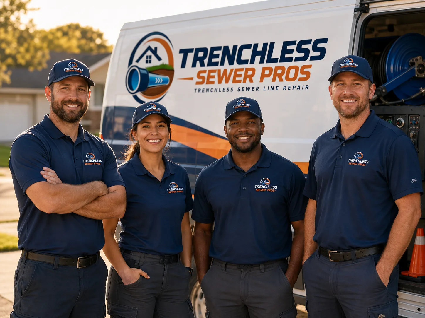 Trenchless Sewer Repair company in Badger, CA